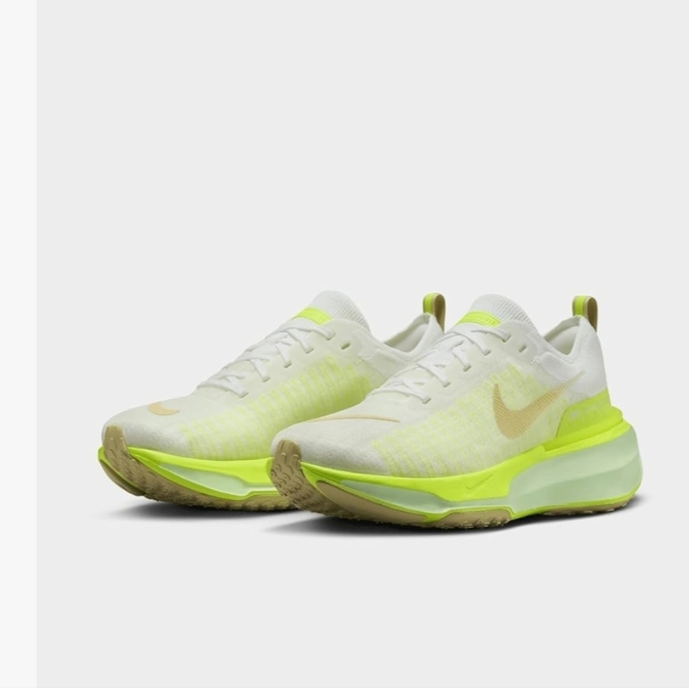 Nike ZoomX Invincible Run Flyknit 3 Running Shoes Volt Sail Men's 8.5 DR2615-104